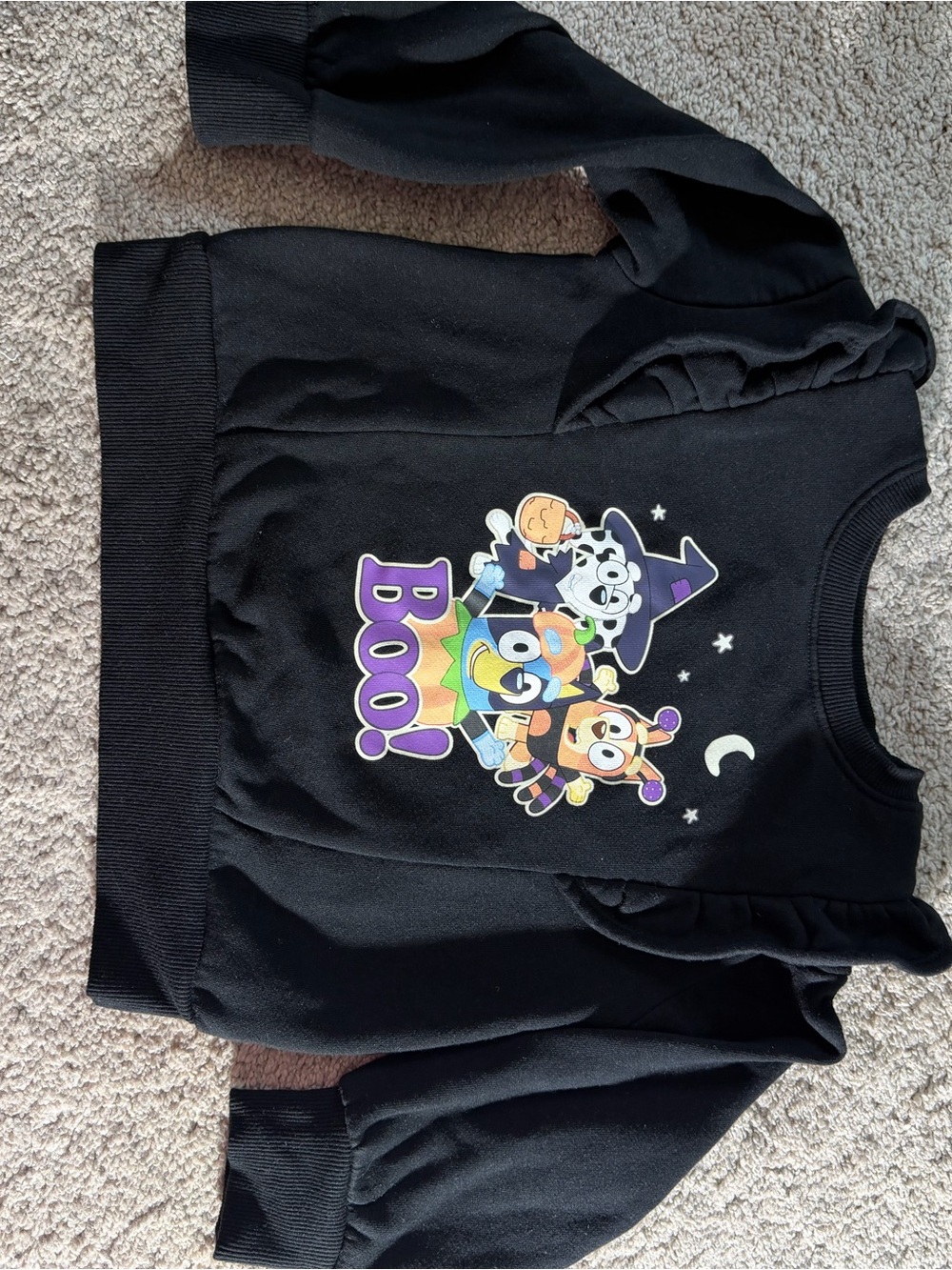 Bluey Ruffle Halloween Sweatshirt - Picture 7 of 10